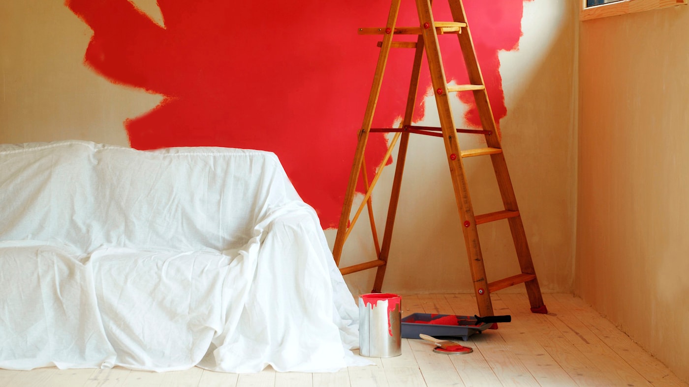 how to protect your room from paint