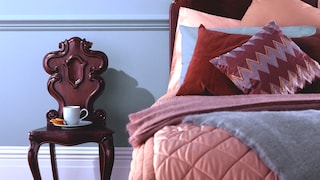 Use calming blue for bedroom bliss