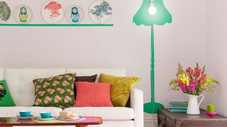 Are you decorating a tiny lounge? Decorate with bright shades