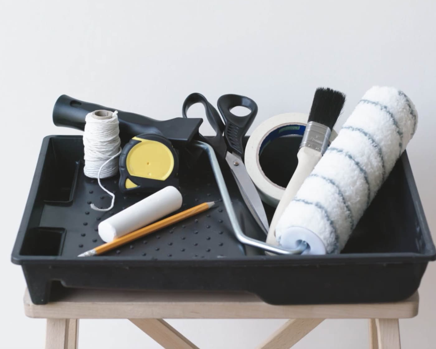 Simple kit you’ll need to paint a blurred line