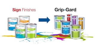 Sign Finishes is Now Grip-Gard