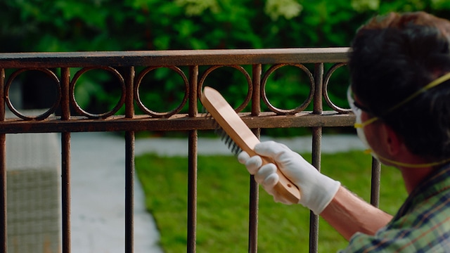 Preperation and sanding of the metal surface is required