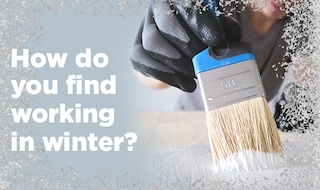How to work in winter with Armstead Trade Paints