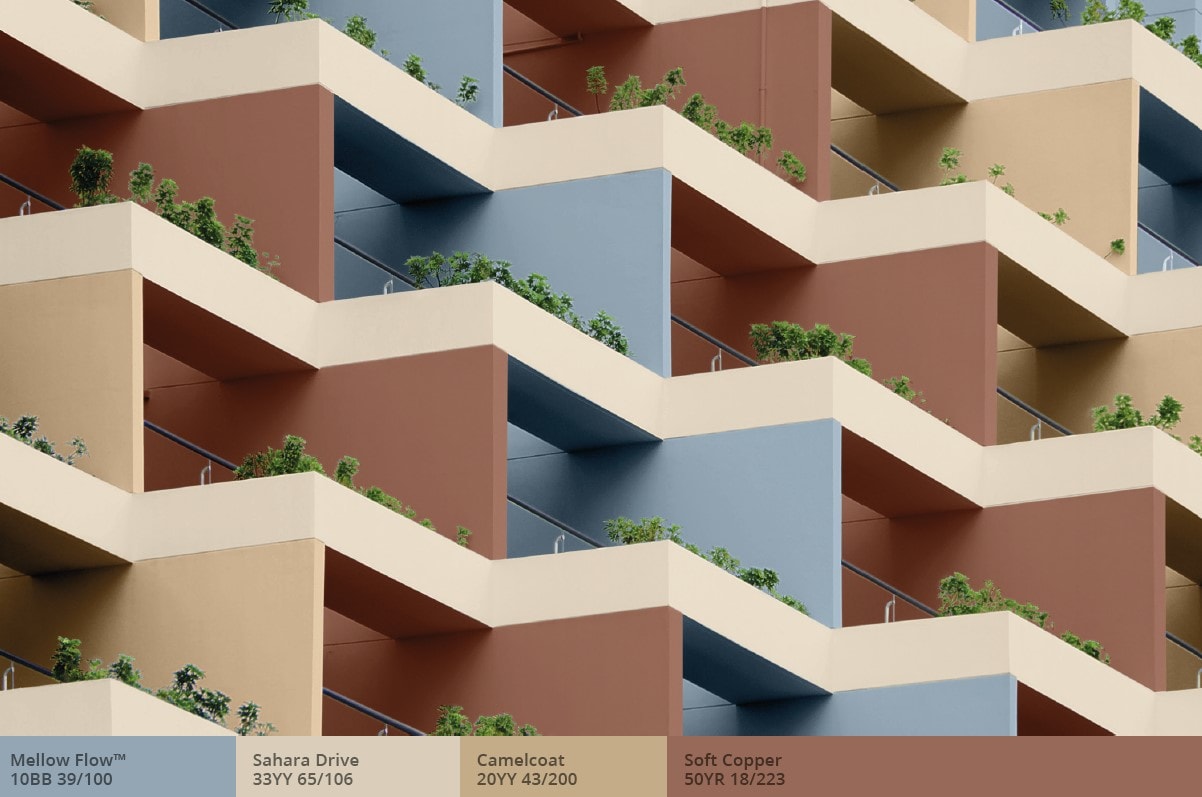 Hotel Exterior Colour Palette