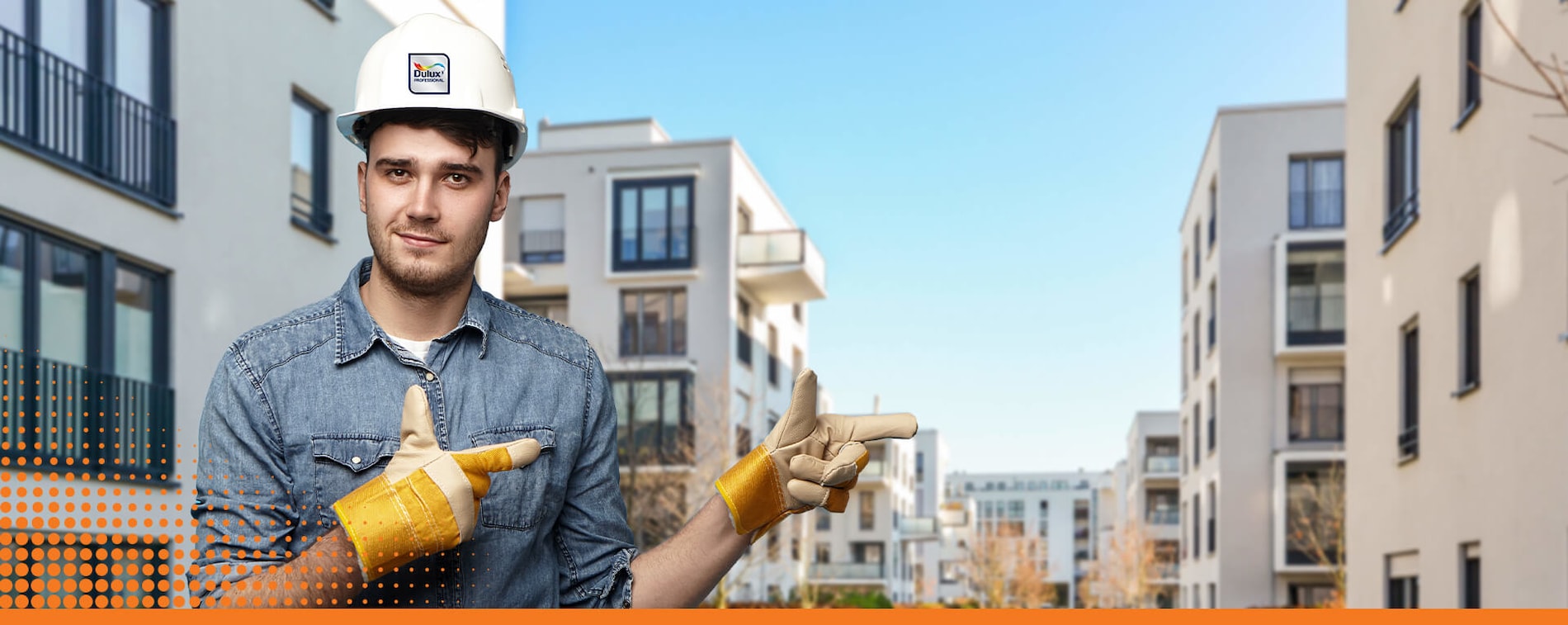 Dulux Professional's exquisite paintwork enhancing the ambiance