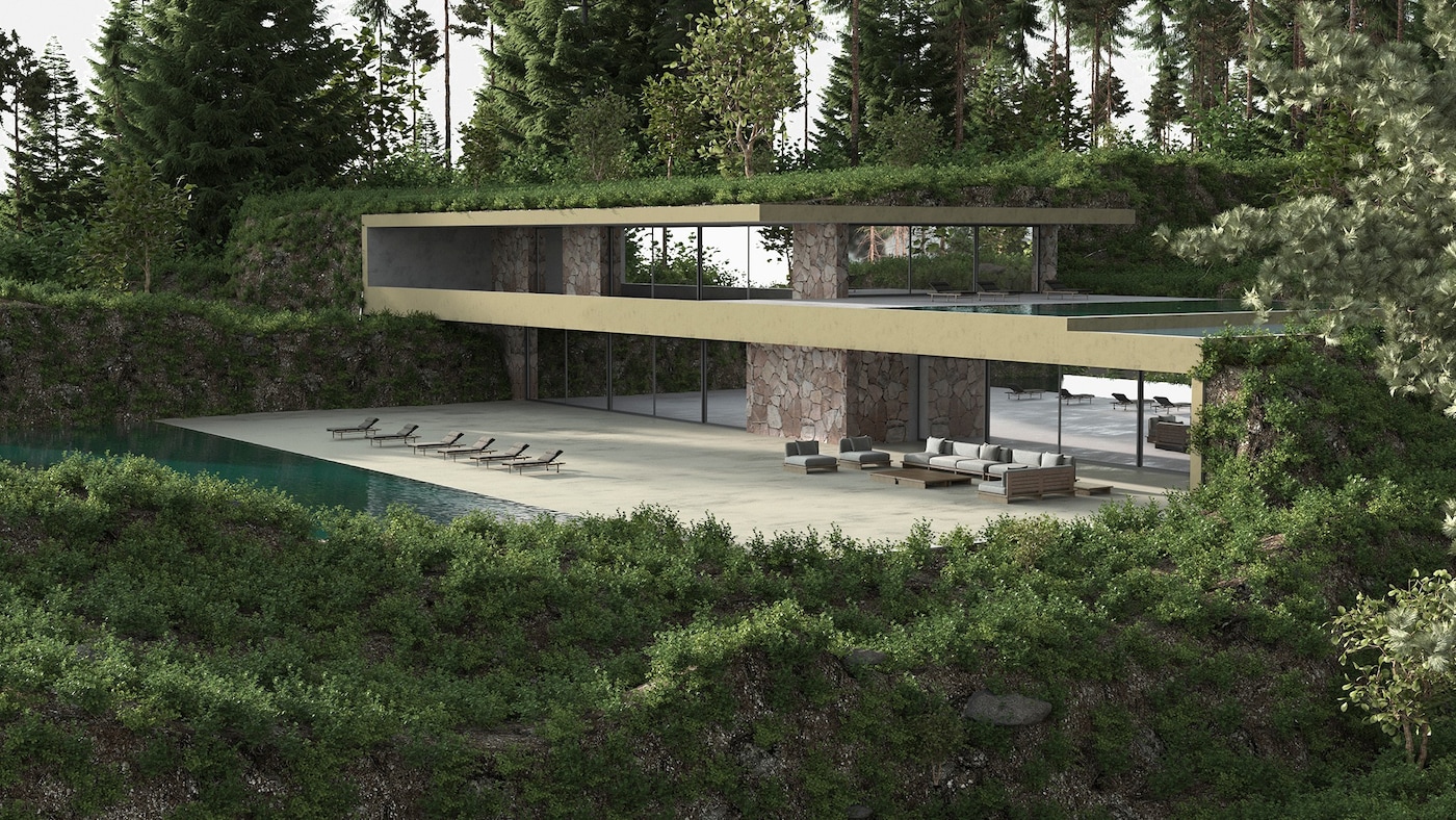 A softer exterior that plays to nature