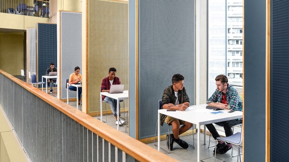 Use Dulux Professional Colour of the Year for balanced education spaces