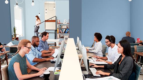 Office working space