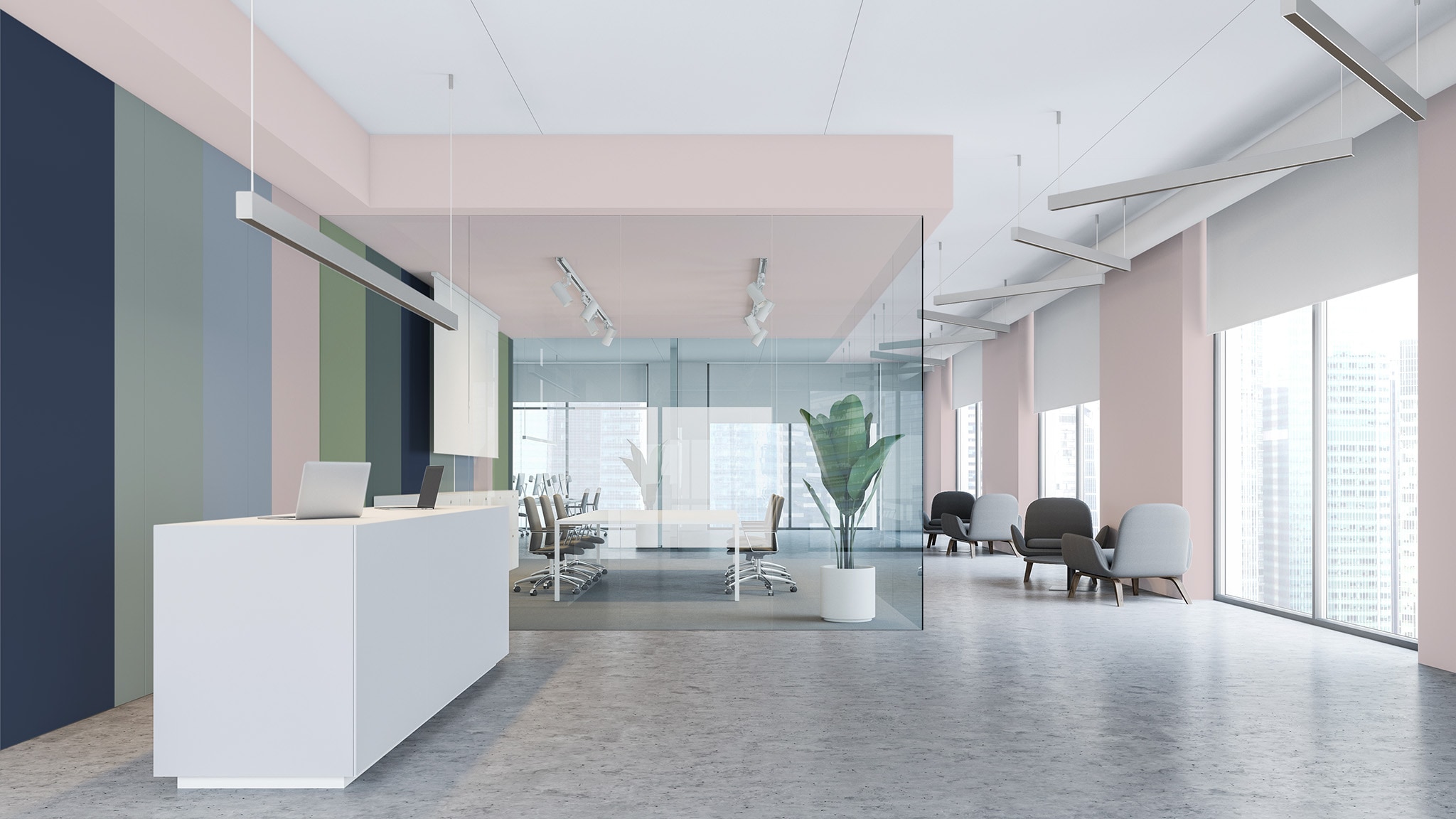 Office Paint Colours With Colour Of The Year 2024 DTPE Offices 4