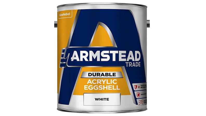Armstead trade eggshell paint finish