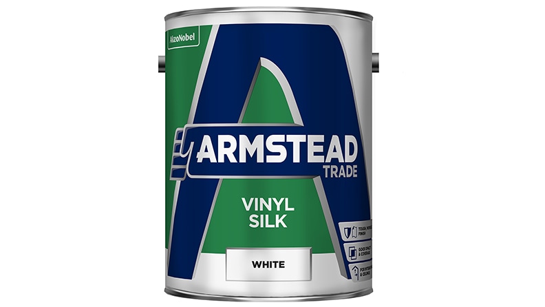Armstead trade silk paint finish