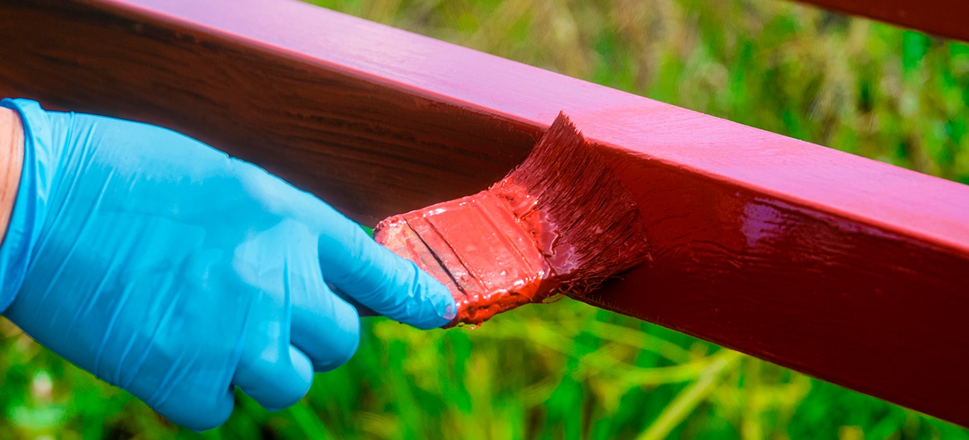 External paint protection red oxide primer