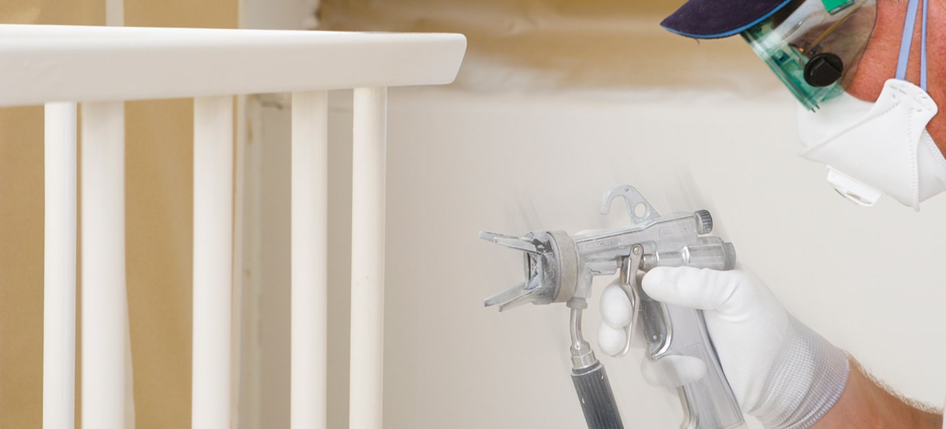 Spray painting is 5x faster 