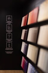 Mur de de couleur du concept AkzoNobel Color Studio en magasin