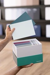 Les échantillons format A5 AkzoNobel Color Studio