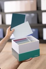 Les échantillons format A5 AkzoNobel Color Studio