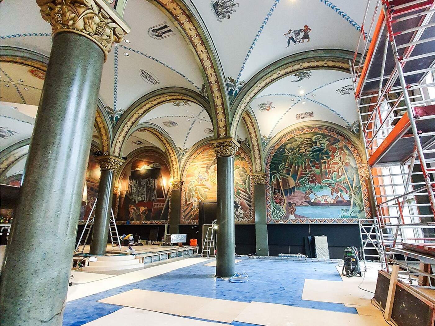 Hotell i Bergen malt med Nordsjö-maling