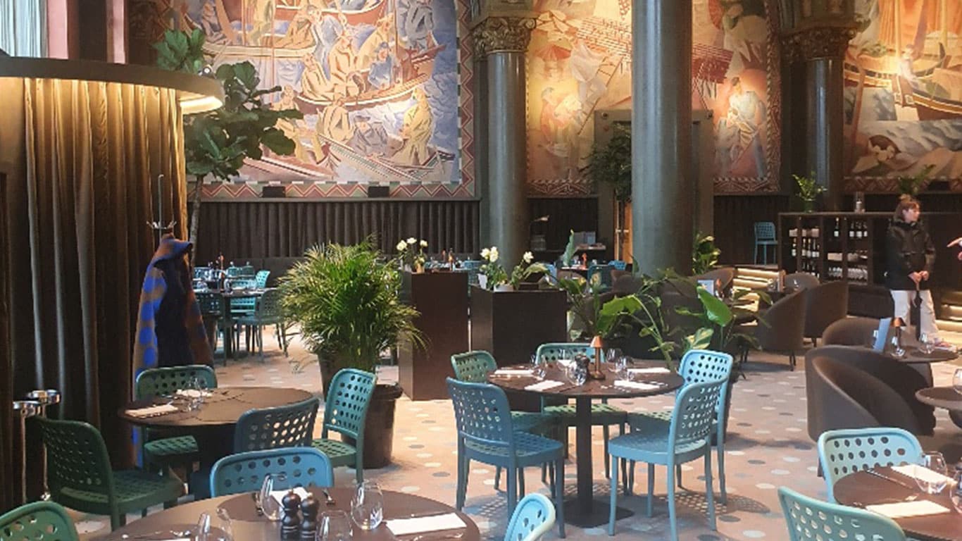 Hotell i Bergen malt med Nordsjö-maling