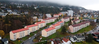 Flotte facader i Kjelsås, Norge