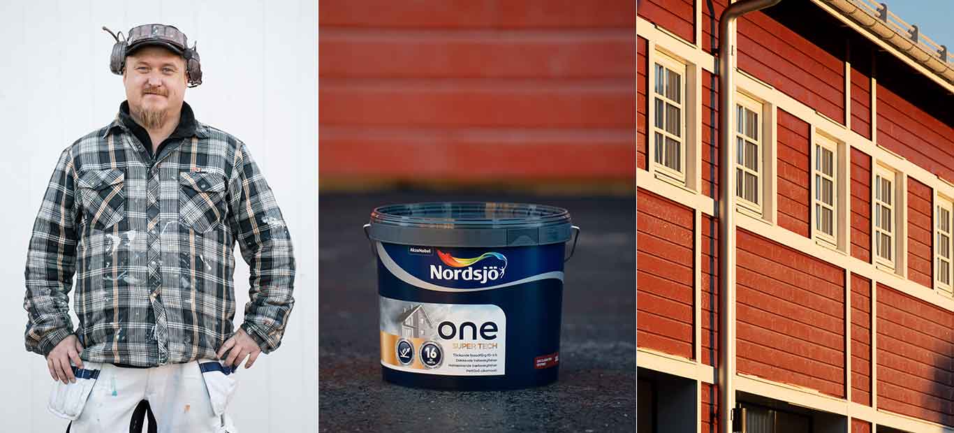 PJ:s maleri maler med holdbar farve Nordsjö One Super Tech