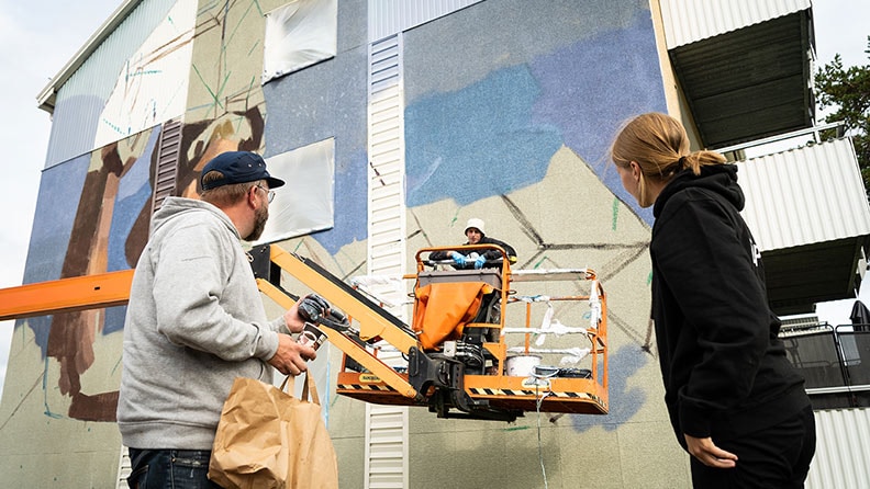 Artscape inspirerar genom konst till allmänheten