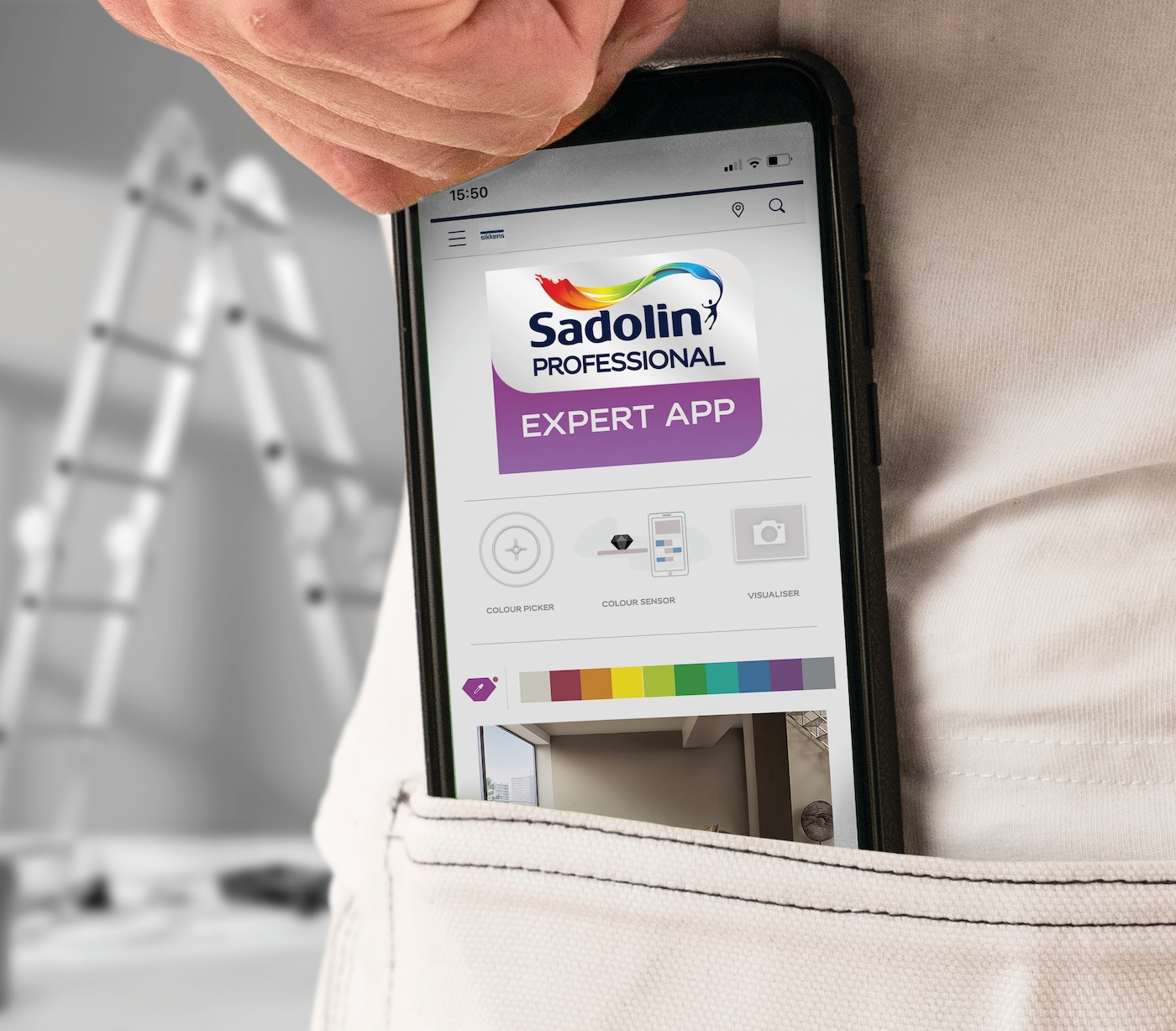 Sadolin Professional Expert mobiilirakendus