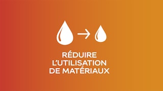 Réduire l’utilisation de matériaux