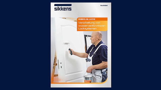 Verarbeitung von Rubbol BL Lacken