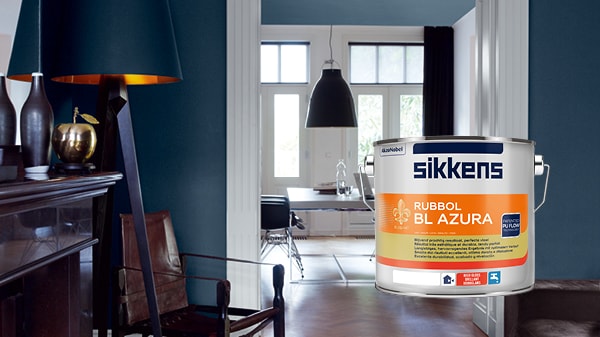 Wohnraum mit Lackdose