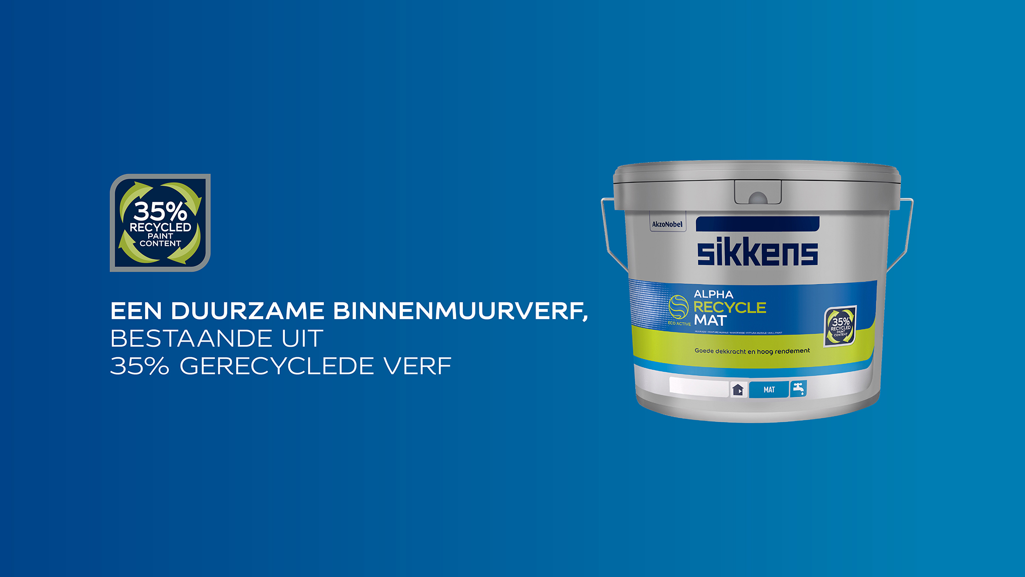 Alpha Recycle Mat: verfafval krijgt een tweede leven