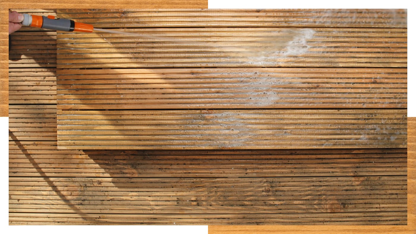 Pese terrass puhtaks