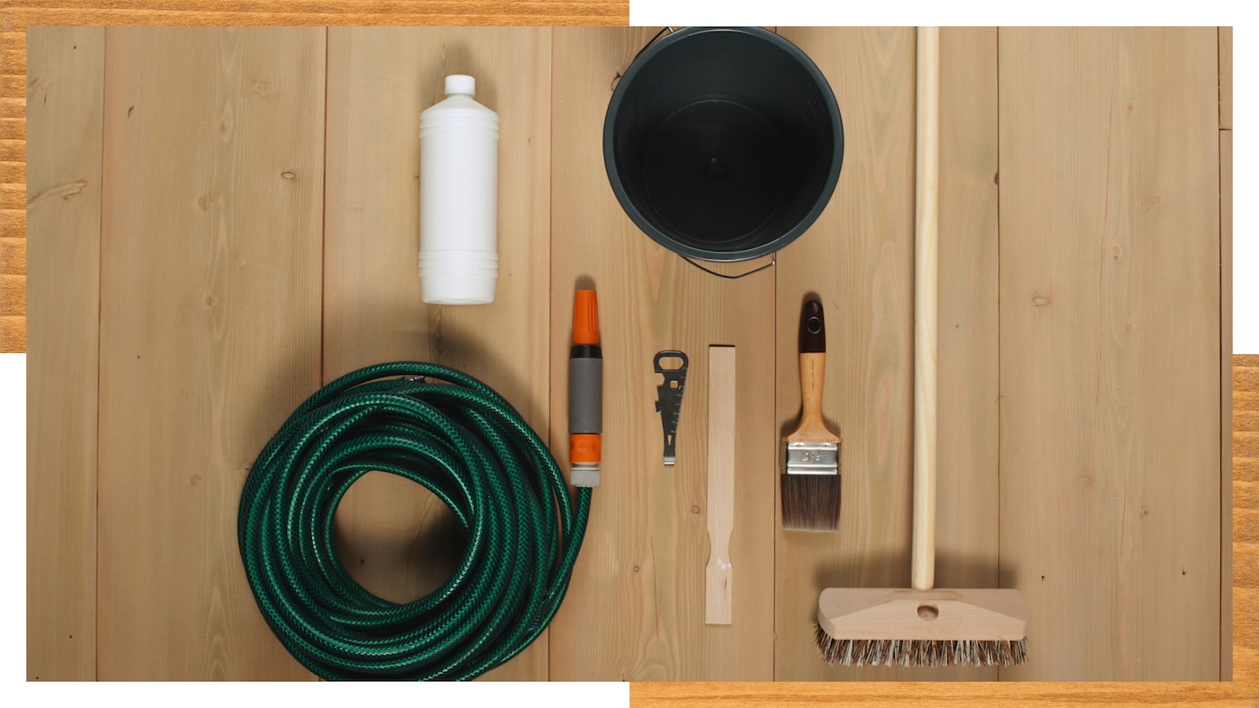 Pinotex koka terases ellosana nepieciesamais