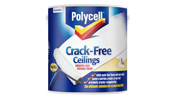 How to cover hairline cracks on your ceilings