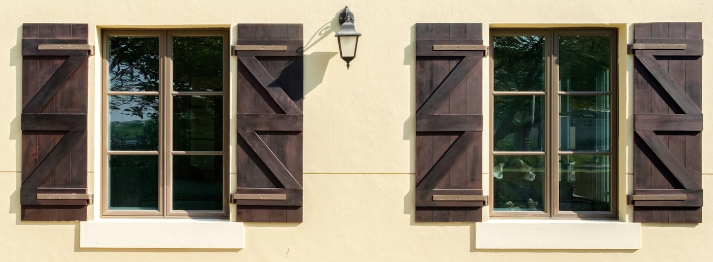 peinture volets bois