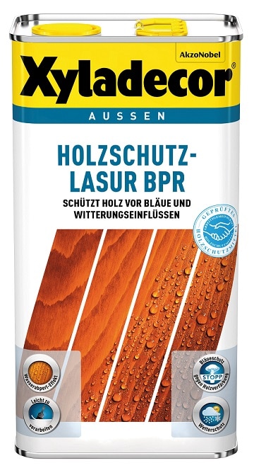 Holzschutzlasur BPR von Xyladecor