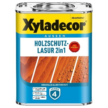 Farbpalette der Holzschutzlasur 2in1